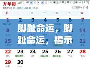 脚趾命运与星座运势，微妙暗示揭示星象秘密