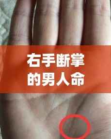 右手断掌男人的命运,手相与星象的独特解读