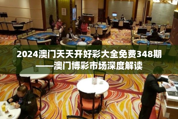 2024澳门天天开好彩大全免费348期——澳门博彩市场深度解读