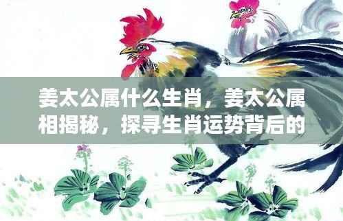 姜太公生肖揭秘,探寻神秘力量背后的生肖运势之秘