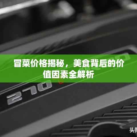 冒菜价格揭秘,美食背后的价值因素全解析