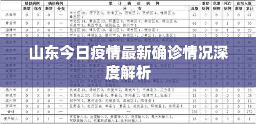 山东今日疫情最新确诊情况深度解析